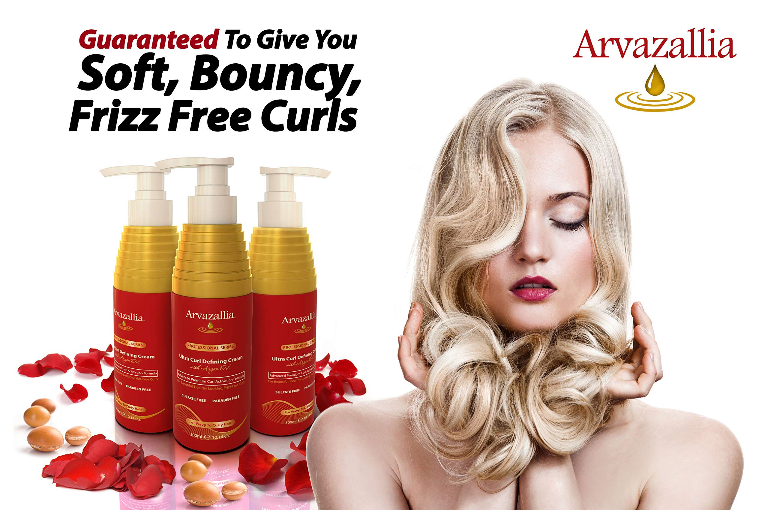 Ultra Curl Defining Cream with Argan...